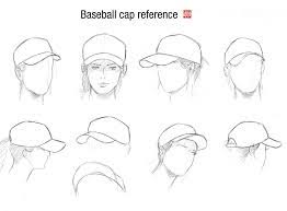 Baseball Cap Cap Drawing Hat Drawing Drawing Hats