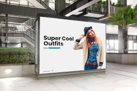 Free Indoor Billboard Digital Ad Mockup Psd Billboard Mockup Billboard Design Billboard