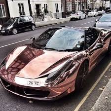 Rose Gold I Love That Color And The Car Best Luxury Cars Fancy Cars Lamborghini Cars