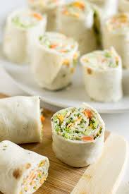 Vegetable Tortilla Roll Ups Recipe Culinary Hill Recipe Recipes Food Roll Ups Recipes