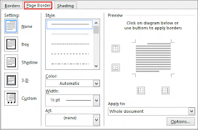 Microsoft Office Tutorials Add Change Or Delete Borders From Documents Or Pictures