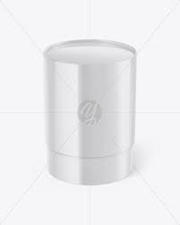 Glossy Tube Mockup In Tube Mockups On Yellow Images Object Mockups
