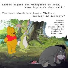 Eeyore is a pessimistic and gloomy old stuffed donkey belonging to christopher robin. Eeyore Freud Winnie The Pooh Quotes Eeyore Quotes Eeyore