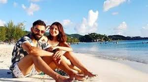 Bollywood actor anushka sharma was seen spending some quality time with her husband as indian skipper virat kohli holds her close in his arms. Skipper Virat Kohli Shares Sun Kissed Picture With Anushka Sharma
