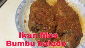 Resep tumis ikan layang bumbu balado spesial enak dan pedas. Resep Ikan Mas Bumbu Balado Youtube