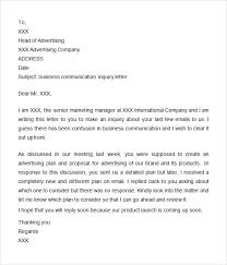 Credit Inquiry Letter Templates 14 Free Ms Word Pdf Letter Templates Letter Sample Letter Templates Free