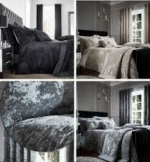 Dress your bed in opulent velvet bedding. Catherine Lansfield Crushed Velvet Duvet Cover Bedding Bed Set Or Accessories Ebay