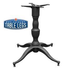 Cast Iron Decorative Table Base 32 X32 4 Leg 28 Height Cast Iron Column Base And Spider Attachment Single Table Base Cast Iron Table Base Metal Table Base