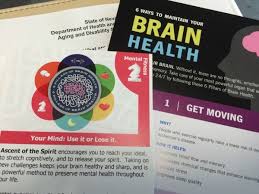 What you need to know about common health issues by subscribing you agree to the terms of use and privacy policy. Pamphlets Handed Out At A Talk On Brain Health Are Seen July 22 At The Cleveland Clinic Lou Ruvo Center For Brain Health 888 W Bonneville Ave A Presentation Given By Anita