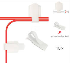 Wofür sind die kabelhalter eigentlich gut? Ltc 3120 Label The Cable Kabelhalter Fur Wand Und Schreibtisch Weiss 10 Bei Reichelt Elektronik