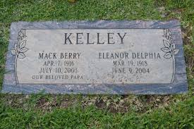 Eleanor Delphia Abel Kelley (1918-2004): homenaje de Find a Grave