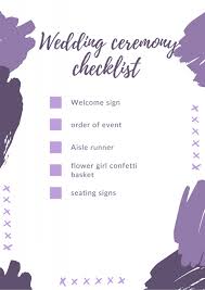 With canva, you will find the right checklist template for just about any task imaginable. Wedding Decor Checklist The Beginners Guide For The Perfect Wedding 2020