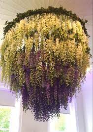 14 Floral Chandelier It S Day 14 Happy Valentines To All You Lovebirds So We Re Down To Our Top Most Favo Faux Plants Floral Chandelier Wedding Chandelier
