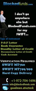 Contract between a bank as guarantor and a beneficiary in which the bank thus, a demand guarantee is one in which the bank agrees to pay against the simple written. Mt799 Blocked Funds Meaning