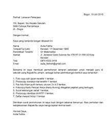 Download 43 Contoh Surat Lamaran Kerja Menarik Baik Dan Benar 2021 Bentuk Doc Pdf