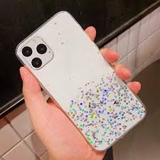 Amazon Com Color Bling Glitter Sparkle Gold Foil Star Soft Silicone Tpu Case Cover For Iphone 6 6s 7 8 Iphone Phone Cases Apple Phone Case Trendy Phone Cases