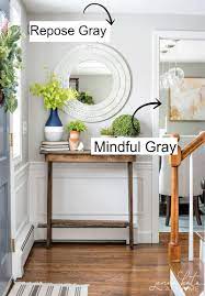Repose gray may look like color with a gray undertone, but guess what? Sherwin Williams Mindful Gray Paint Color Review Jenna Kate At Home