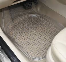 106 32 Good Clear Pvc Plastic Universal Vehicle Auto Foot Carpet Car Floor Mats 5pcs Sets White Car Floor Mats Car Mats Floor Mats