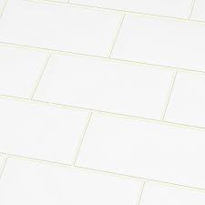 What's more, all our tiles are Trentie White Gloss Metro Ceramic Wall Tile Pack Of 40 L 200mm W 100mm Diy At B Q