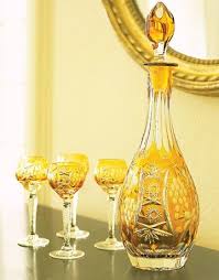 Old World Charmer Cristais Enfeites Para Casa Jarros