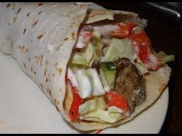 Homemade Kebab Durum Style Recipe 35 Kebab Recipes Mediterranean Recipes