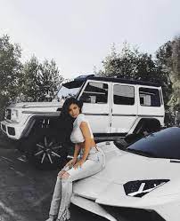 Her new 'toys' are nothing short of the kardashian lifestyle: White Car Kylie Jenner Kylie Jenner Car White G Wagon Mercedes G Wagon White