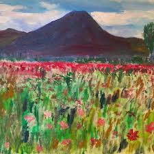 Mt Fuji Painting By Coco Stewart Saatchi Art