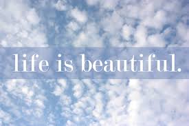 எனது கருத்துக்கள்: வாழ்க்கை அழகானது....,!