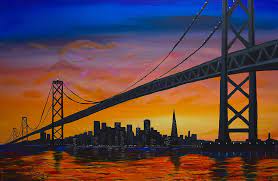 Consistently changing the hand painted signs attracts both new and old customers, inviting them to. San Francisco Sunset Painting By Eric Johansen