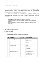 Contoh Tugas Portofolio Siswa Sd Kelas 6 Ilmusosial Id