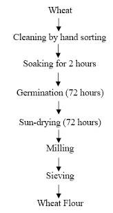 Flow Chart For Production Of Groundnut Flour Fig 2 Flow