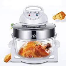 Convection oven replacement glass bowl. Amazon Com 17l Air Fryer Infrared Convection Oven Halogen Oven Countertop Cooker Glass Bowl Healthy Low Fat Cooking Great For French Fries Chips White 17l Kitchen Dining