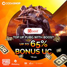 Get Up To 65 Bonus Pubg Mobile Uc When You Pay With Boost Codashop Blog My