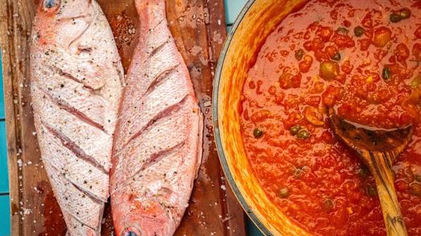 Veracruz-Style Fish