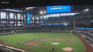Stunning images show stadium packed with nearly 40,000 fans at baseball game. Rangers Excited To Debut New Ballpark When Baseball Season Begins Wfaa Com