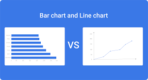 Comparison Between bar chart vs line chart?