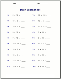 10 Times Table Worksheet Multiplication K5 Worksheets Printable Multiplication Worksheets Multiplication And Division Worksheets Multiplication Worksheets