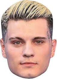 Connor Kern (Blonde) Big Head. Larger Than Life mask. : Amazon.co.uk: Home  & Kitchen