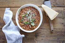 Pasta And Chickpeas Pasta E Ceci Farm To Fork Chickpea Pasta Recipes Eating Well Recipes