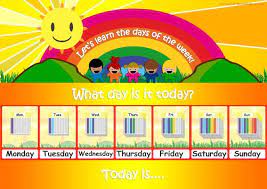 Days Of The Week Flashcards Free Printable Flashcards Posters Flashcards Printable Flash Cards Preschool Songs