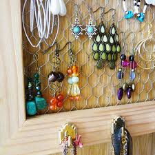 Diy Jewelry Display Diy Porte Bijoux Support Bijoux Presentoir Bijoux