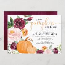 5 out of 5 stars (126) sale price $12.79 $ 12.79 $ 15.99 original price $15.99 (20% off) favorite add to. Little Pumpkin Baby Shower Invitations Little Prints Parties