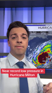 Hurricane Milton: Near Record Low Pressure Update