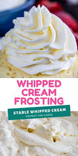 Whipped Cream Frosting Crazy For Crust Recipe Frosting Recipes Easy Easy Frosting Cake Frosting Recipe
