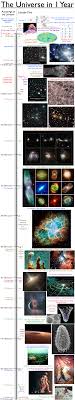 History Of The Universe Compartmentalized In 1 Year Universe Space And Astronomy Cosmos
