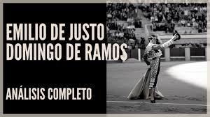 Emilio de Justo 🐂 Domingo de Ramos 2022 🏟️ Las Ventas - YouTube