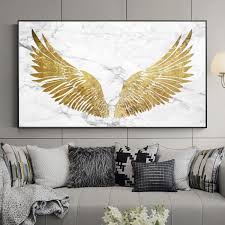 Pin By Kangel Marie On Cuadros Angel Wings Wall Art Minimalist Wall Art Angel Wings Wall