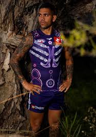 North queensland cowboys 2021 indigenous jersey $159.00. Fremantle Dockers Unveil Stunning New Indigenous Strip For Sir Doug Nicholls Round The West Australian