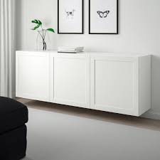 Besta Combinazione Di Mobili Da Parete Bianco Hanviken Bianco 180x42x64 Cm Ikea It Arredamento Ingresso Ikea Mobili Ingresso Design Arredamento Salotto Ikea