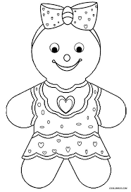Free gingerbread house coloring page printable. Christmas Coloring Pages For Free Printable Gigrbread Girl S Coloring Export 115 Sensation